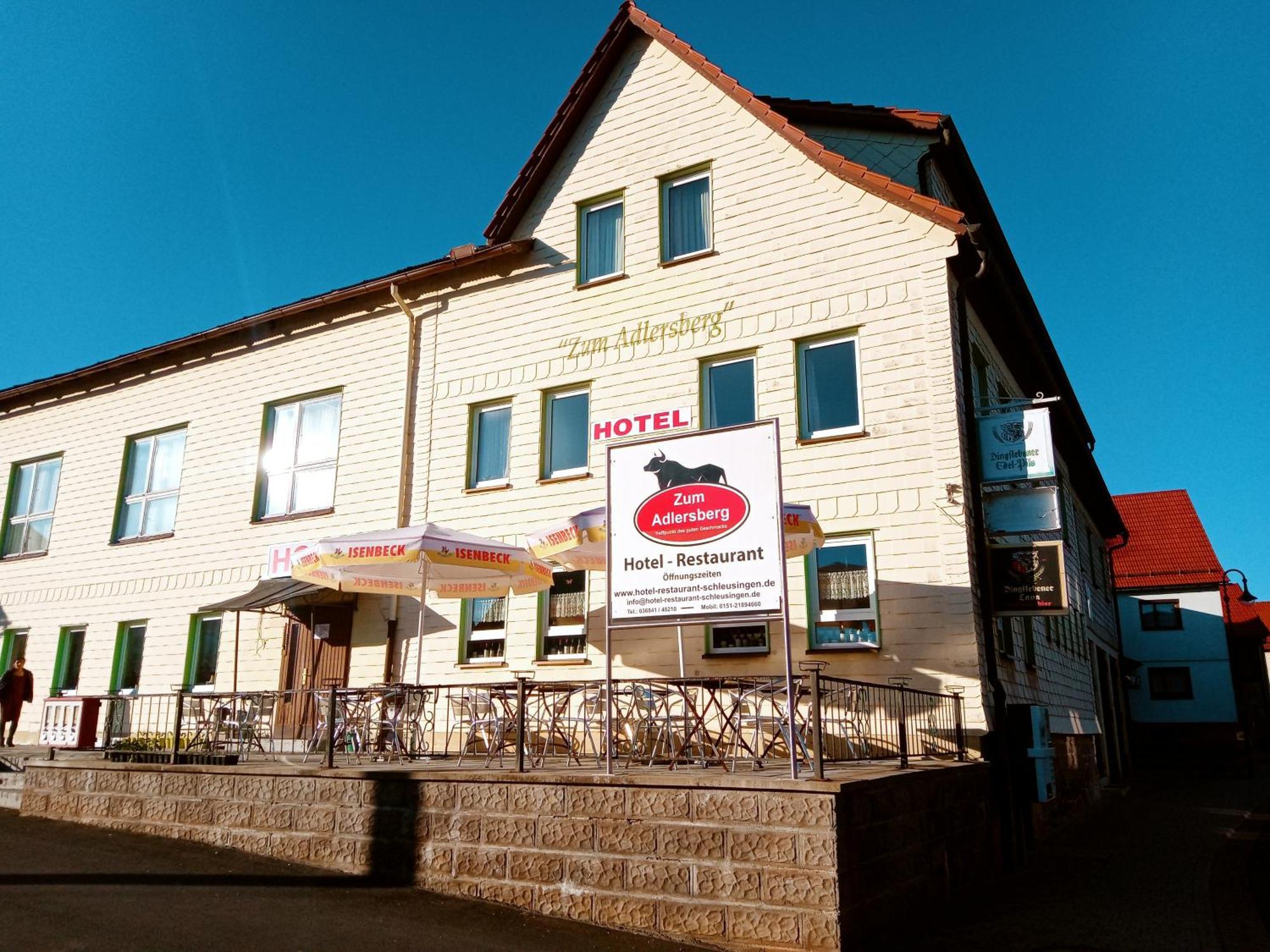 Hotel & Restaurant Zum Adlersberg Schleusingen Экстерьер фото